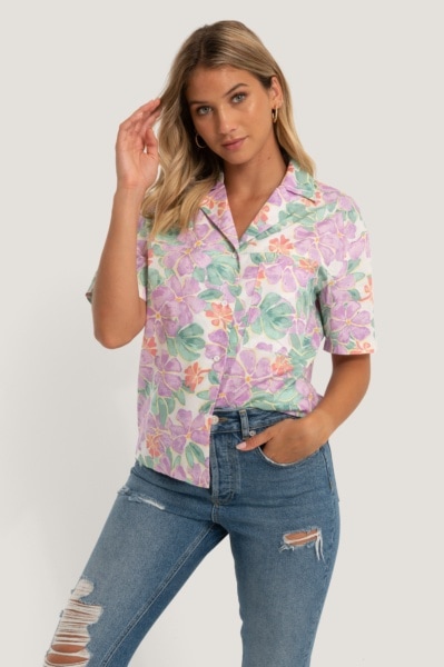OVERSIZED SHORT SLEEVE SHIRT