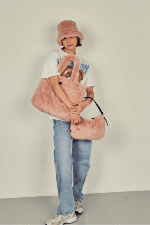 Teddy Vintage Baguette Baby Pink