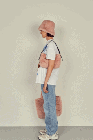 Teddy Vintage Baguette Baby Pink