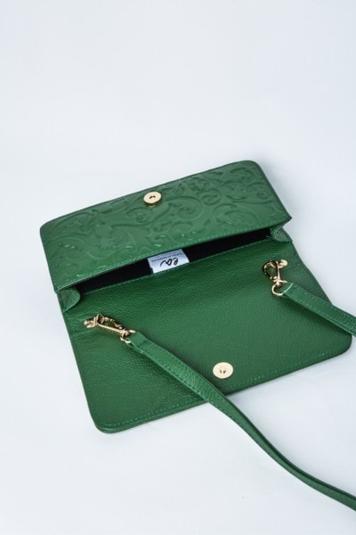 Paisley Baguette Large Green