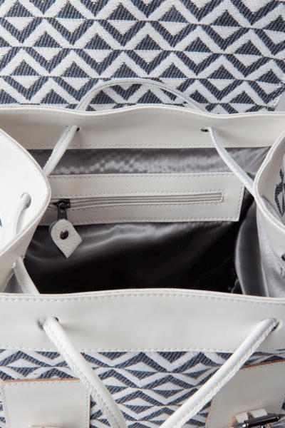 Reggae Colombo Backpack White